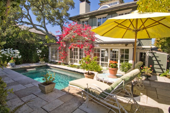 Gorgeous-Plunge-Pool-technique-San-Francisco-Craftsman-Pool-Innovative-Designs-with-4-bedrooms-Adirondack-chairs-antiques-arbor-art-tile-artificial-turf-bead-board-ceiling-Belvedere