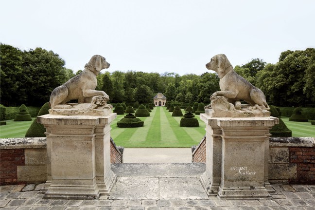 Antique Limestone Pool Patio and BBQ deck-19