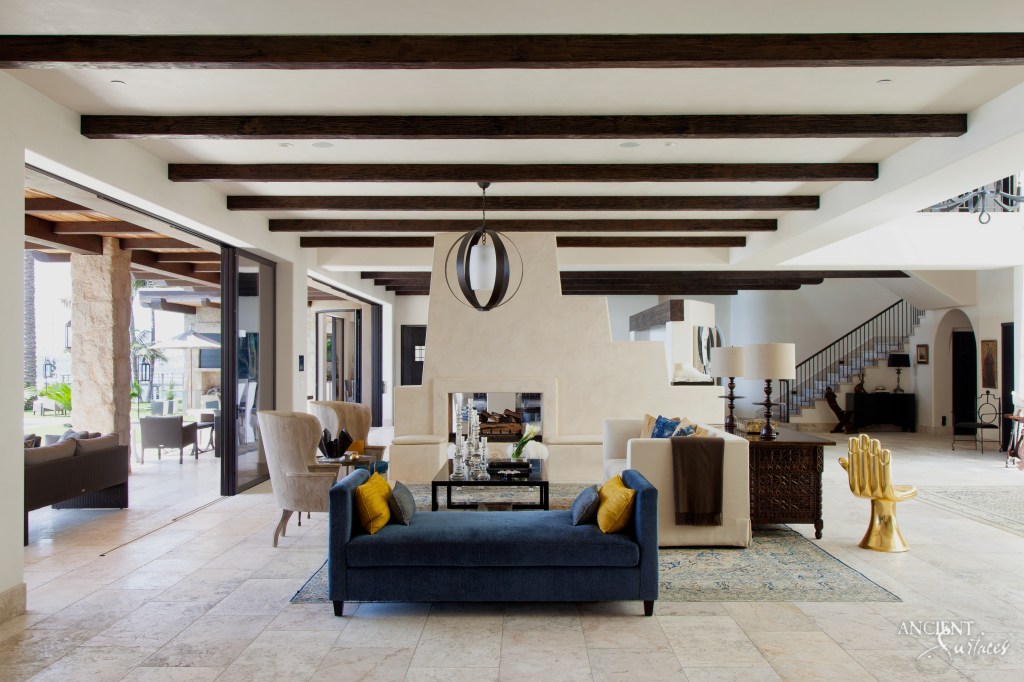 Limestone planks by Antique Surfaces- A fusion of antiquity and modernity