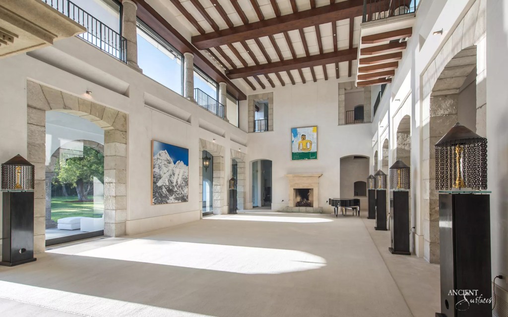 Ancient Surfaces
Fire Crackling, Hearth, Limestone Mantle, Shadows, Warmth, Stone, Fireplace, Atmosphere, Elegance
Limestone Columns
Ancient Arches
Antique Limestone Mantle