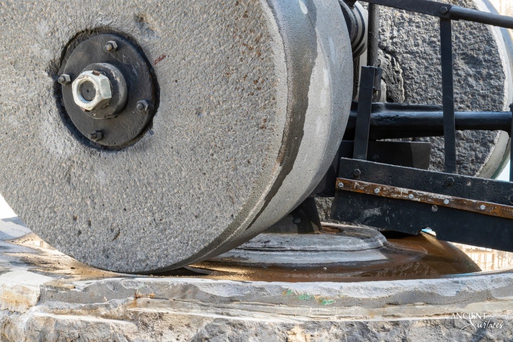 Antique
Olive Oil
Mills
History
Rustic Charm
Craftsmanship
Weathered Wood
Worn Stone
Rusted Metal
Mediterranean Culture
Traditional Methods
Family Farms
Grand Mills
Diversity
Timeless
Vintage
Interior Design
Garden Decor
Production
Cultural Heritage
Outdoor Art 
Antique Basalt 