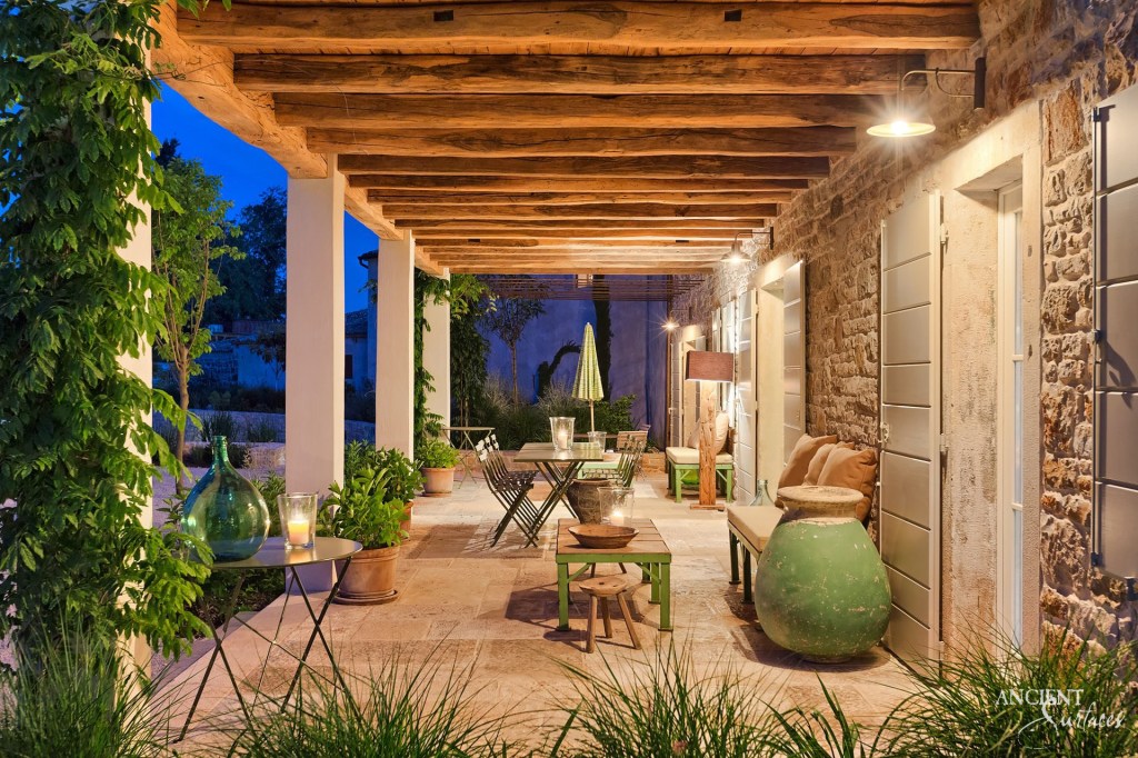 Outdoor Patio Renovation
Antique Limestone Flooring
Historical Wall Cladding
Timeless Patio Design
Antique Sinks
Elegant Outdoor Spaces
Artisan Craftsmanship
Natural Material Beauty
Historical Renovation
Limestone Patio Transformation
Refined Outdoor Living
Architectural Heritage
Custom Limestone Design
Luxury Outdoor Makeover
Ancient Surfaces Expertise
Ancient Surfaces 
