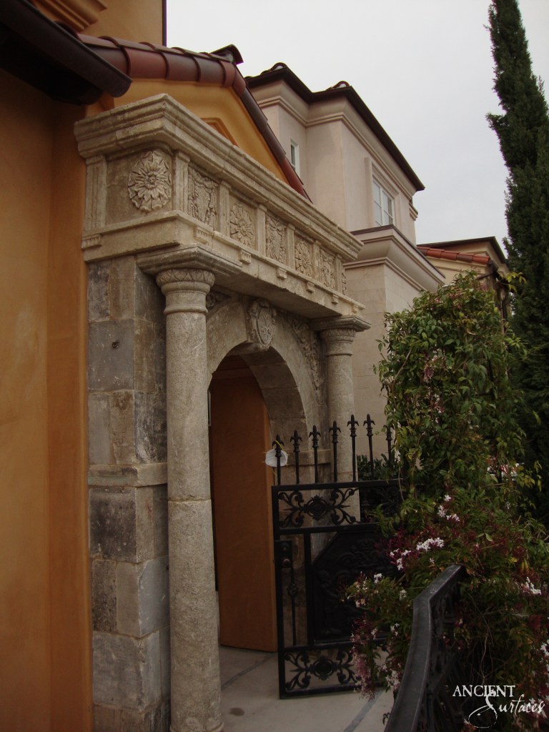 A villa's grand entrance, framed by ancient columns, radiates classical elegance and architectural splendor.
Limestone columns
Ancient Surfaces
Ancient Columns
Vintage limestone columns
Antique limestone entryway
Old stone doorway
Front door facade
Reclaimed limestone entrance
