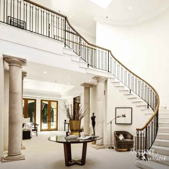 Reclaimed limestone columns
Ancient Surfaces limestone columns
Antique architectural columns
Historic stone columns
European limestone columns
Classic villa stone columns
Outdoor pergola limestone columns
Old-world limestone architecture
Hand-carved limestone supports
Rustic reclaimed stone columns
Mediterranean limestone pillars
Timeless limestone structural elements
Patina limestone columns
Luxury stone column features
Authentic reclaimed limestone design