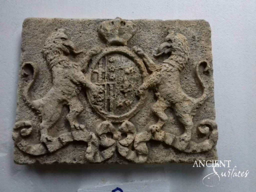 Reclaimed limestone plaque
Ancient Surfaces stone plaque
Antique limestone crest
Historic architectural stone
Hand-carved stone emblem
European limestone artifact
Old-world limestone plaque
Heraldic limestone shield
Mythological limestone carving
Stone plaque wall art
Timeless limestone décor
Antique limestone wall feature
Reclaimed limestone inscription
Legacy limestone architecture
Classic carved limestone design