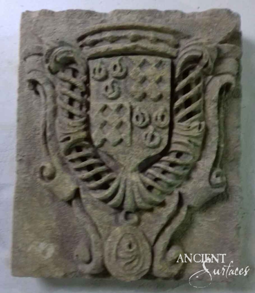 Reclaimed limestone plaque
Ancient Surfaces stone plaque
Antique limestone crest
Historic architectural stone
Hand-carved stone emblem
European limestone artifact
Old-world limestone plaque
Heraldic limestone shield
Mythological limestone carving
Stone plaque wall art
Timeless limestone décor
Antique limestone wall feature
Reclaimed limestone inscription
Legacy limestone architecture
Classic carved limestone design