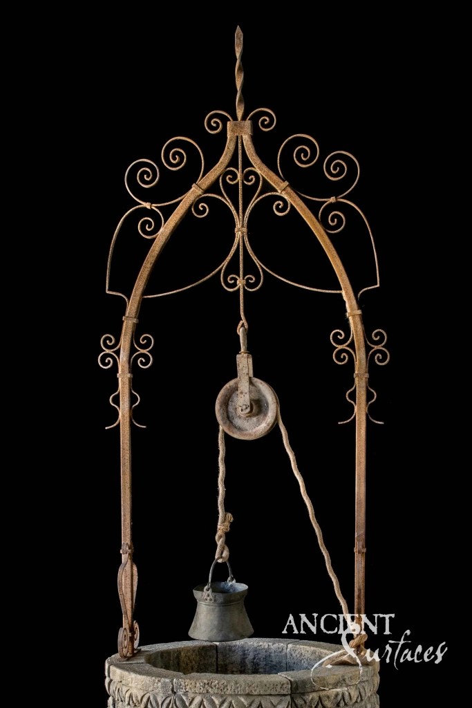 Reclaimed limestone well
Ancient Surfaces stone well
Antique limestone water feature
Historic stone courtyard well
Hand-carved limestone garden element
Old-world limestone craftsmanship
Antique limestone garden décor
Timeless limestone well structure
Rustic limestone fountain base
Classic limestone well feature
Mediterranean limestone well
Weathered stone water source
Reclaimed limestone garden monument