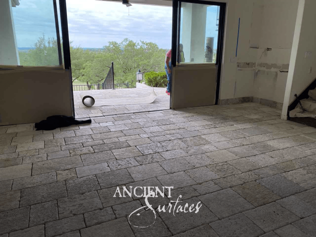 Ancient Surfaces reclaimed Kronos limestone
Reclaimed antique Kronos stone flooring
17th century limestone by Ancient Surfaces
Historic reclaimed Kronos limestone slabs
Luxury limestone flooring for estates
Ancient Surfaces limestone for indoor-outdoor design
Old-world reclaimed Kronos stone pavers
Antique limestone flooring with natural patina
Reclaimed Kronos stone for kitchens
Sustainable limestone architectural materials
Historic limestone for staircases and terraces
Ancient Surfaces custom reclaimed stone installations
Timeless reclaimed Kronos limestone tiles
Weathered limestone for luxury gardens
Durable reclaimed limestone for high-traffic areas
Antique limestone slabs for modern homes
Hand-chiseled reclaimed Kronos limestone
Luxury reclaimed limestone terrace design
Authentic limestone from 17th century architecture
Ancient Surfaces reclaimed stone for bespoke projects