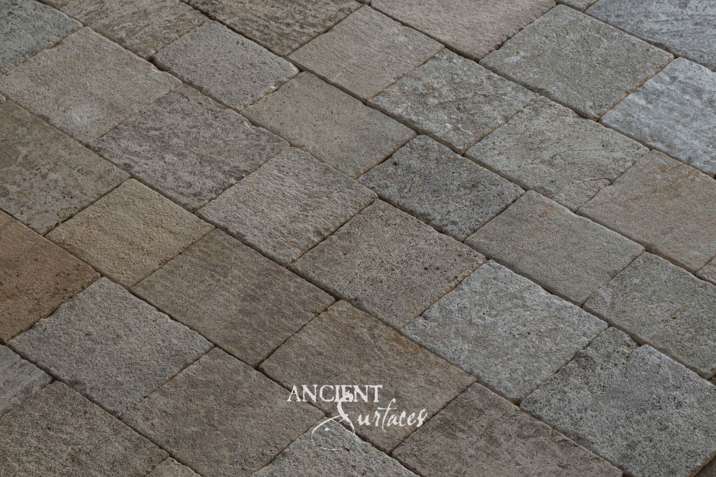 Ancient Surfaces reclaimed Kronos limestone
Reclaimed antique Kronos stone flooring
17th century limestone by Ancient Surfaces
Historic reclaimed Kronos limestone slabs
Luxury limestone flooring for estates
Ancient Surfaces limestone for indoor-outdoor design
Old-world reclaimed Kronos stone pavers
Antique limestone flooring with natural patina
Reclaimed Kronos stone for kitchens
Sustainable limestone architectural materials
Historic limestone for staircases and terraces
Ancient Surfaces custom reclaimed stone installations
Timeless reclaimed Kronos limestone tiles
Weathered limestone for luxury gardens
Durable reclaimed limestone for high-traffic areas
Antique limestone slabs for modern homes
Hand-chiseled reclaimed Kronos limestone
Luxury reclaimed limestone terrace design
Authentic limestone from 17th century architecture
Ancient Surfaces reclaimed stone for bespoke projects