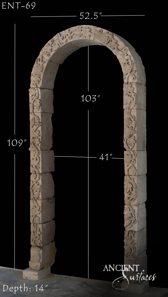 Ancient Surfaces reclaimed limestone arches
Reclaimed antique limestone entrance arches
Historic limestone arches for grand entrances
Hand-carved limestone arches by Ancient Surfaces
Antique limestone arch designs for estates
Luxury reclaimed limestone architectural features
Ancient Surfaces stone arches for courtyards
Custom reclaimed limestone entryway arches
Old-world limestone arches for Mediterranean homes
Unique reclaimed limestone archway designs
Luxury antique limestone garden arches
Sustainable reclaimed limestone architectural elements
Designer limestone arches by Ancient Surfaces
Antique limestone arches for luxury properties
Reclaimed limestone arches with ornate carvings
Historic limestone arches for private villas
Freestanding reclaimed limestone archways
Heritage stone arches by Ancient Surfaces
Antique limestone arches with classical details
Timeless reclaimed limestone architectural statement pieces