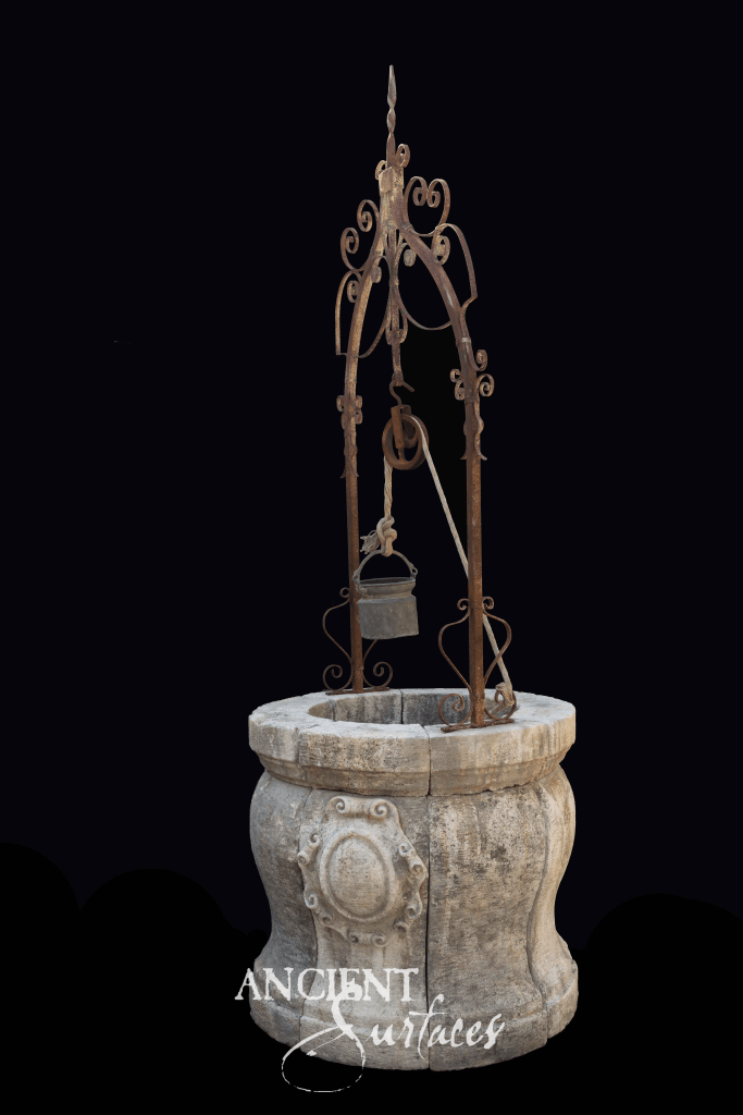 Ancient Surfaces reclaimed limestone wells
Antique limestone wells for courtyards
Reclaimed limestone garden fountains
Historic limestone wellheads by Ancient Surfaces
Barrel-shaped reclaimed limestone wells
Octagonal antique limestone well with carvings
Cylindrical reclaimed limestone cistern surrounds
Reclaimed limestone wells converted to fountains
Antique limestone courtyard wells with patina
Hand-carved reclaimed limestone wellheads
Rustic reclaimed limestone wells for gardens
Antique limestone wells with iron pulley
Reclaimed limestone square well with crest
Mediterranean reclaimed limestone garden wells
Decorative antique limestone wells by Ancient Surfaces
Luxury reclaimed limestone fountains and wells
Historic reclaimed limestone water features
Antique limestone wells for villas and estates
Architectural reclaimed limestone wells for landscapes
Ancient Surfaces antique stone well craftsmanship