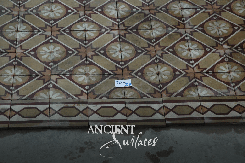 Ancient Surfaces reclaimed antique cement tiles
Reclaimed encaustic cement tiles by Ancient Surfaces
Antique Mediterranean encaustic floor tiles
Ancient Surfaces patterned reclaimed cement tiles
Reclaimed antique encaustic tile flooring design
Ancient Surfaces reclaimed decorative floor tiles
Reclaimed cement tiles with geometric patterns
Antique encaustic tiles for kitchens and entries
Ancient Surfaces antique patterned cement tiles
Reclaimed encaustic floor tiles with patina
Ancient Surfaces encaustic cement tile restoration
Reclaimed antique cement tiles for luxury interiors
Ancient Surfaces encaustic tiles Mediterranean style
Reclaimed cement tiles for kitchen backsplash design
Ancient Surfaces reclaimed encaustic tiles and limestone
Antique encaustic tiles for mudrooms and hallways
Ancient Surfaces reclaimed geometric encaustic floors
Reclaimed encaustic tiles with classic motifs
Ancient Surfaces reclaimed antique tile collection
Reclaimed encaustic floor and wall tiles by Ancient Surfaces