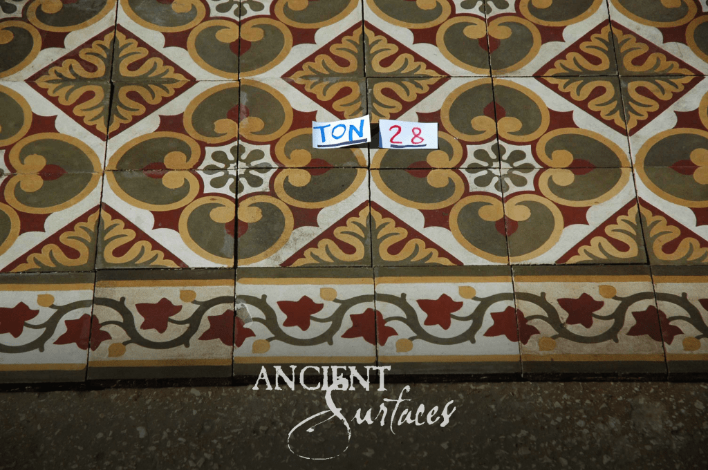 Ancient Surfaces reclaimed antique cement tiles
Reclaimed encaustic cement tiles by Ancient Surfaces
Antique Mediterranean encaustic floor tiles
Ancient Surfaces patterned reclaimed cement tiles
Reclaimed antique encaustic tile flooring design
Ancient Surfaces reclaimed decorative floor tiles
Reclaimed cement tiles with geometric patterns
Antique encaustic tiles for kitchens and entries
Ancient Surfaces antique patterned cement tiles
Reclaimed encaustic floor tiles with patina
Ancient Surfaces encaustic cement tile restoration
Reclaimed antique cement tiles for luxury interiors
Ancient Surfaces encaustic tiles Mediterranean style
Reclaimed cement tiles for kitchen backsplash design
Ancient Surfaces reclaimed encaustic tiles and limestone
Antique encaustic tiles for mudrooms and hallways
Ancient Surfaces reclaimed geometric encaustic floors
Reclaimed encaustic tiles with classic motifs
Ancient Surfaces reclaimed antique tile collection
Reclaimed encaustic floor and wall tiles by Ancient Surfaces