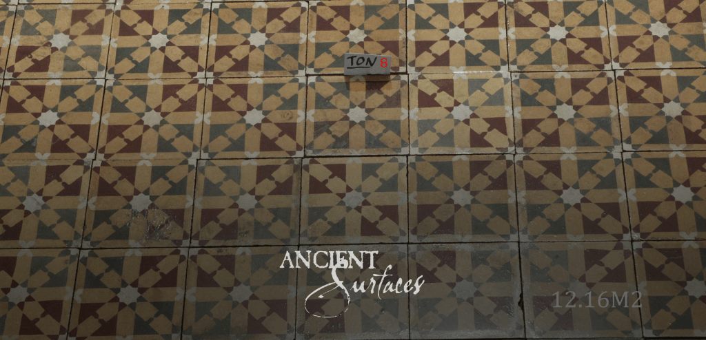 antique patterned cement tiles
reclaimed encaustic cement tiles
geometric tile flooring designs
Mediterranean patterned floor tiles
vintage cement tile panels
antique tile medallion patterns
octagon and star cement tiles
handmade encaustic tile flooring
heritage tile floor installation
old world patterned tile floor
antique border tile and field tile
reclaimed tile flooring for entryway
kitchen patterned cement tile floor
courtyard patterned tile pavers
designer encaustic tile compositions
Ancient Surfaces antique cement tiles
Ancient Surfaces reclaimed tile collection
reclaimed limestone and cement tile pairing
limestone border with patterned tile
restored vintage cement tiles for interiors