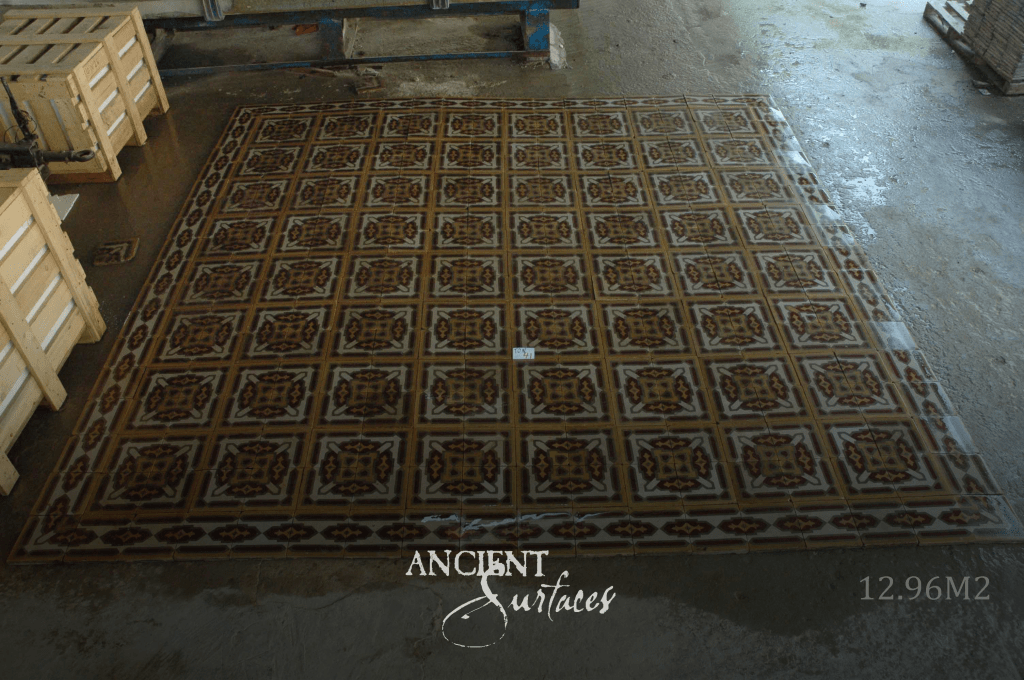 antique patterned cement tiles
reclaimed encaustic cement tiles
geometric tile flooring designs
Mediterranean patterned floor tiles
vintage cement tile panels
antique tile medallion patterns
octagon and star cement tiles
handmade encaustic tile flooring
heritage tile floor installation
old world patterned tile floor
antique border tile and field tile
reclaimed tile flooring for entryway
kitchen patterned cement tile floor
courtyard patterned tile pavers
designer encaustic tile compositions
Ancient Surfaces antique cement tiles
Ancient Surfaces reclaimed tile collection
reclaimed limestone and cement tile pairing
limestone border with patterned tile
restored vintage cement tiles for interiors