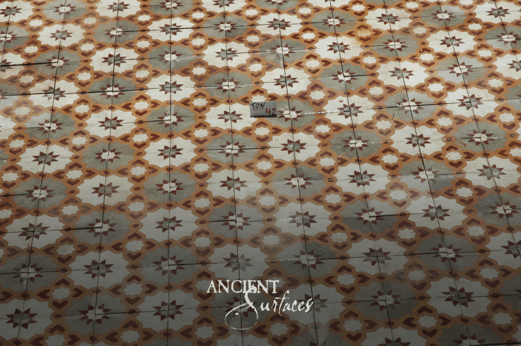 antique patterned cement tiles
reclaimed encaustic cement tiles
geometric tile flooring designs
Mediterranean patterned floor tiles
vintage cement tile panels
antique tile medallion patterns
octagon and star cement tiles
handmade encaustic tile flooring
heritage tile floor installation
old world patterned tile floor
antique border tile and field tile
reclaimed tile flooring for entryway
kitchen patterned cement tile floor
courtyard patterned tile pavers
designer encaustic tile compositions
Ancient Surfaces antique cement tiles
Ancient Surfaces reclaimed tile collection
reclaimed limestone and cement tile pairing
limestone border with patterned tile
restored vintage cement tiles for interiors